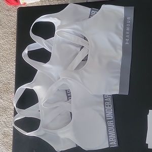Clearance!!! Underarmour Sports Bras XL White